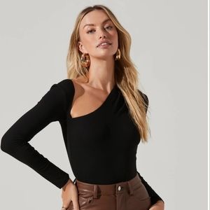 Della Cutout Long sleeve Bodysuit